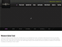 Tablet Screenshot of harbor-travel.com